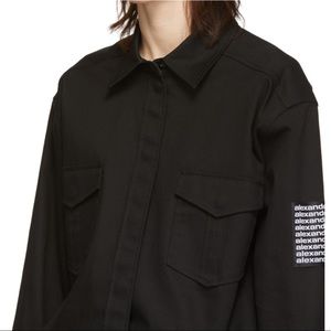 Alexander Wang Tops - Alexander Wang Classic Black shirt stud buttons Alexander Wang Tops - Alexander Wang Classic Black shirt stud buttons